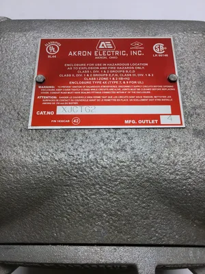 Akron Electric 1830CAB Explosion Proof Enclosure Type 4X (Type 7 & 9 for UL)
