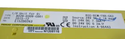 REPAIRED FANUC A02B-0309-C001 I/O MODULE A02B0309C001