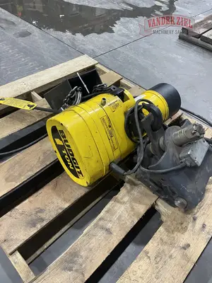 Used BUDGIT 1 TON JIB CRANE AND BUDGIT 1 TON HOIST Cranes (Misc) Michigan US | Vander Ziel Machinery Sales #1324350