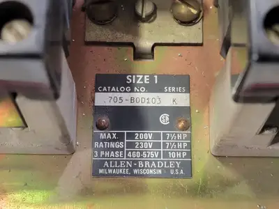 USED ALLEN-BRADLEY 705-B0D103