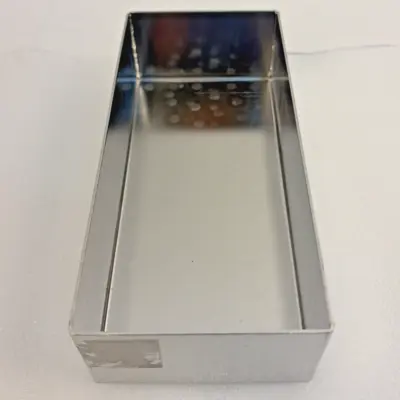 Stainless Steel Sterilizer Freezer Box 8x4x2"