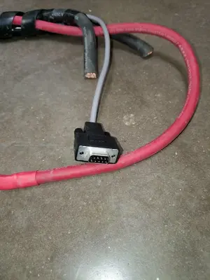NH RESEARCH ELECTRONIC LOAD POWER CABLES - (EST 9FT) WITH MALE COMMUNICATION