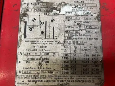 Used RAYMOND 445C35TT 3-Wheel Sit down Electric Counterbalance Forklifts Illinois US | Somerset Equipment Sales #1546174