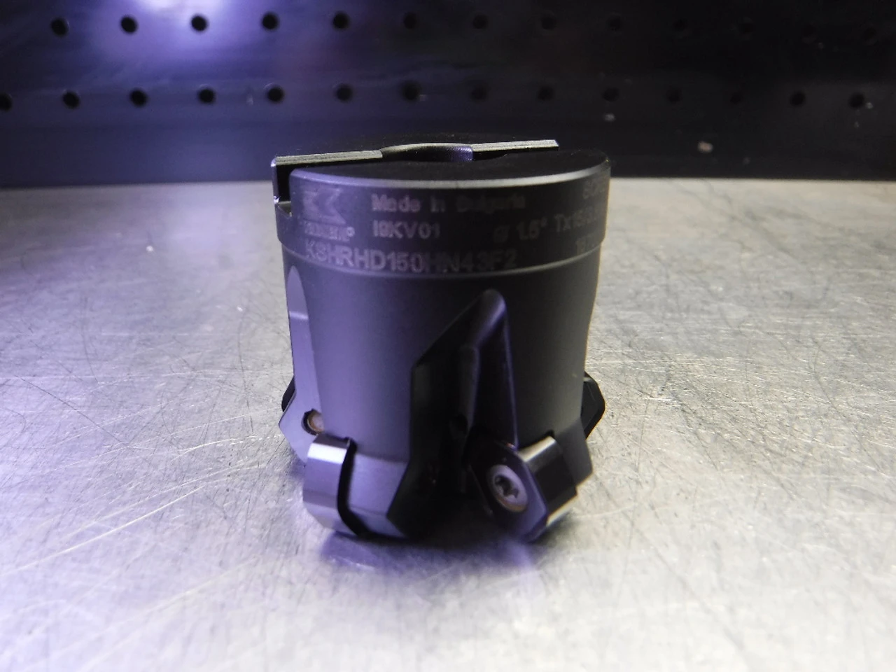 Kennametal 1.5" Indexable Facemill 1/2" Arbor KSHRHD150HN43F2 (LOC1193A)