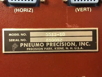 PNEUMO-CENTRIC 5500 Model No. 5511-10 GAGEHEAD CONTROLLER W/ MICROMETER. 1E