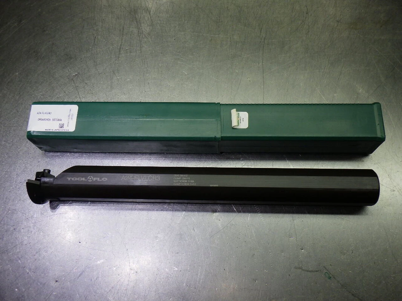 Tool-Flo 2.12" Coolant Thru Boring Bar 1.5" Shank A24-FLVLCR3 (LOC2774B)