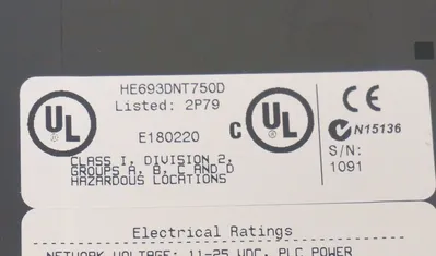 USED HORNER ELECTRIC HE693DNT750D DEVICENET SLAVE MODULE HE693DNT750