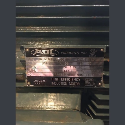 ADL 40 HP Electric Motor