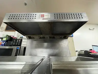 Used Marshall Used Marshall 145486SS Commercial Stainless Steel Deep Fryer Warming Dump Station 120V Heated Cabinets & Displays Illinois US | Falcon Restaurant Supply #1375721