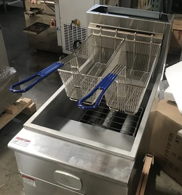 171-0468 40lbs Natural Gas Deep Fryer