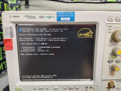 AGILENT INFINIIUM 54831D MSO OSCILLOSCOPE 600 MHz 4 GSa/s MEGA ZOOM