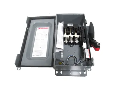 NEW SQUARE D HU362AWKEI SAFETY SWITCH 60A