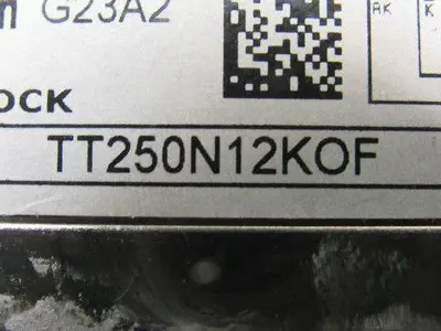 Infineon TT250N12KOF Phase Control Thyristor 1200-1800V 250A