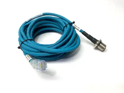 USED LUMBERG AUTOMATION ETHERNET CORDSET M12F TO RJ45M 900004096