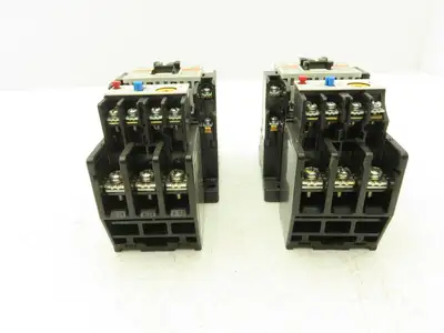 Fuji SC-N1 SC25BAA Motor Starter Contactor 25Hp 600V & Overload 18-26A Lot of 2