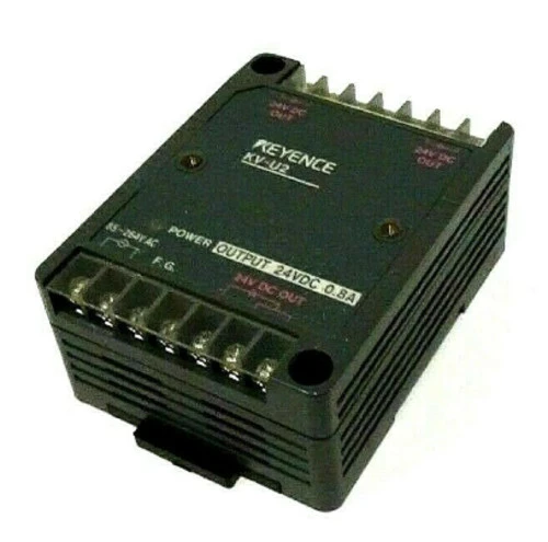 Keyence KV-U2 AC Power Supply Unit with Output of 24 VDC at 0.8 A, PLC Component [New]