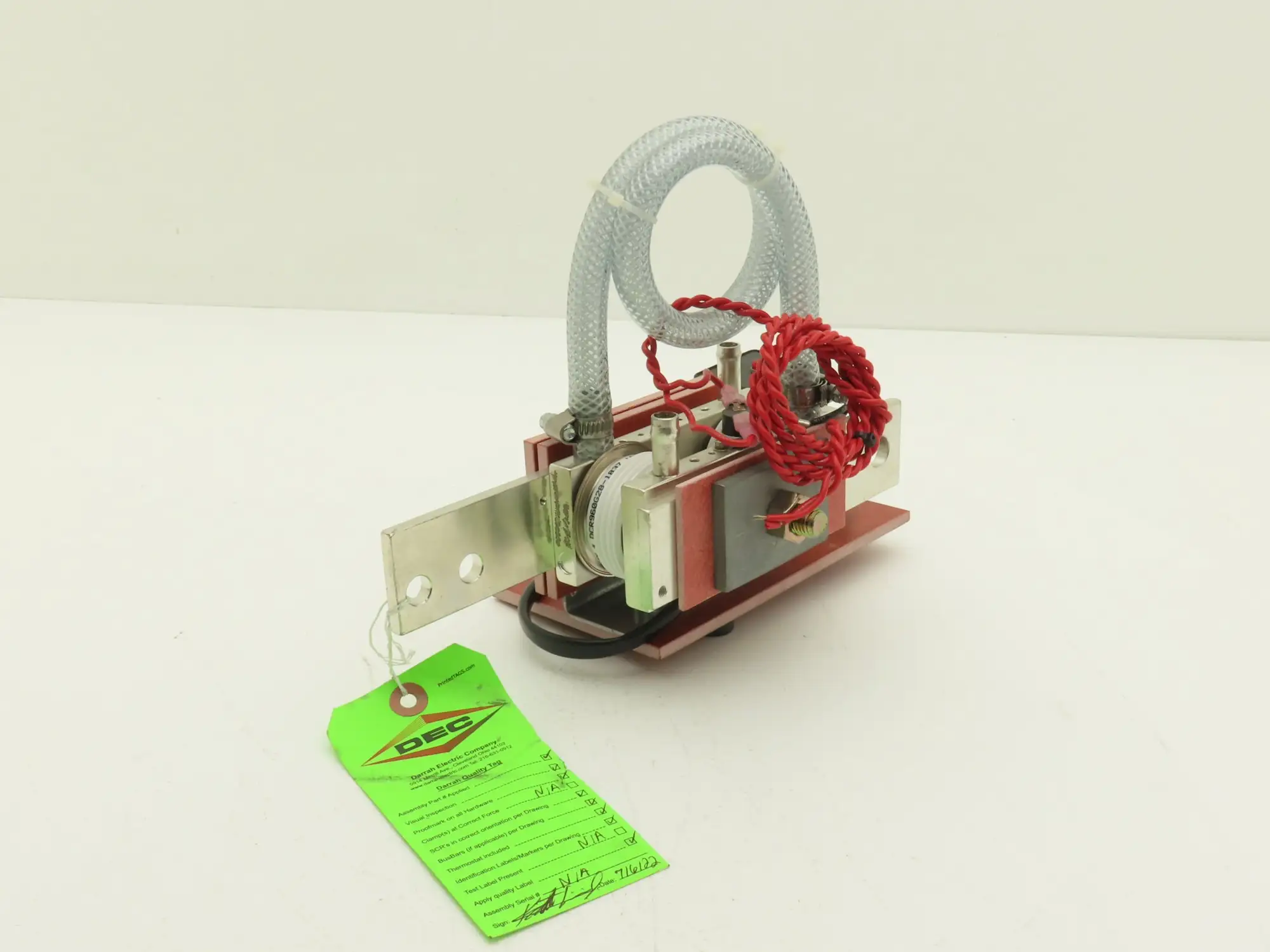 Darrah Electric DHE1500-22M Water Cooled Ignitron Tube 1800A 2200V SCR Welding