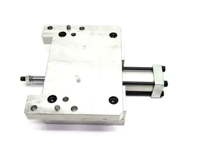 SED25X2-GV-H4, SED25X2-GV, SED25 X 2-GV-H4 | PHD SED25X2-GV-H4 Pneumatic Thruster Slide 1-3/8" Bore 2" Travel NO GUIDE SHAFTS - Used