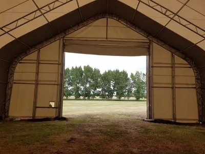 NEW 30X60X20 DOUBLE TRUSS STORAGE BUILDING
