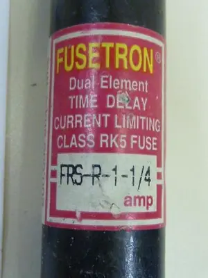 USED FUSETRON FRS-R-1-1/4