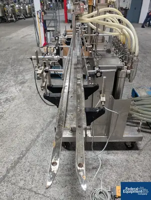 USED Kaps All Kaps-All Volumetric Piston Filler, Model VOL-32-8, 10 Nozzle
