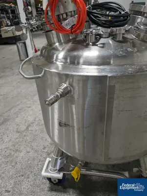 USED Precision 250 Liter Precision Stainless Reactor, 316L S/S, 45/100#