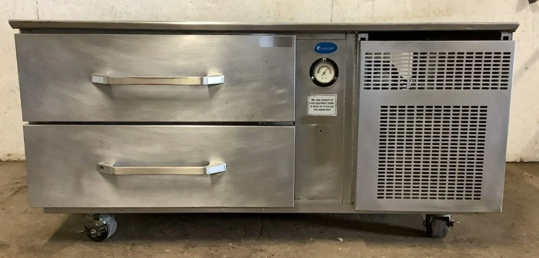 152-0244 Randell 20048SC 2 Drawer Self Contained Refrigerated Chef Base