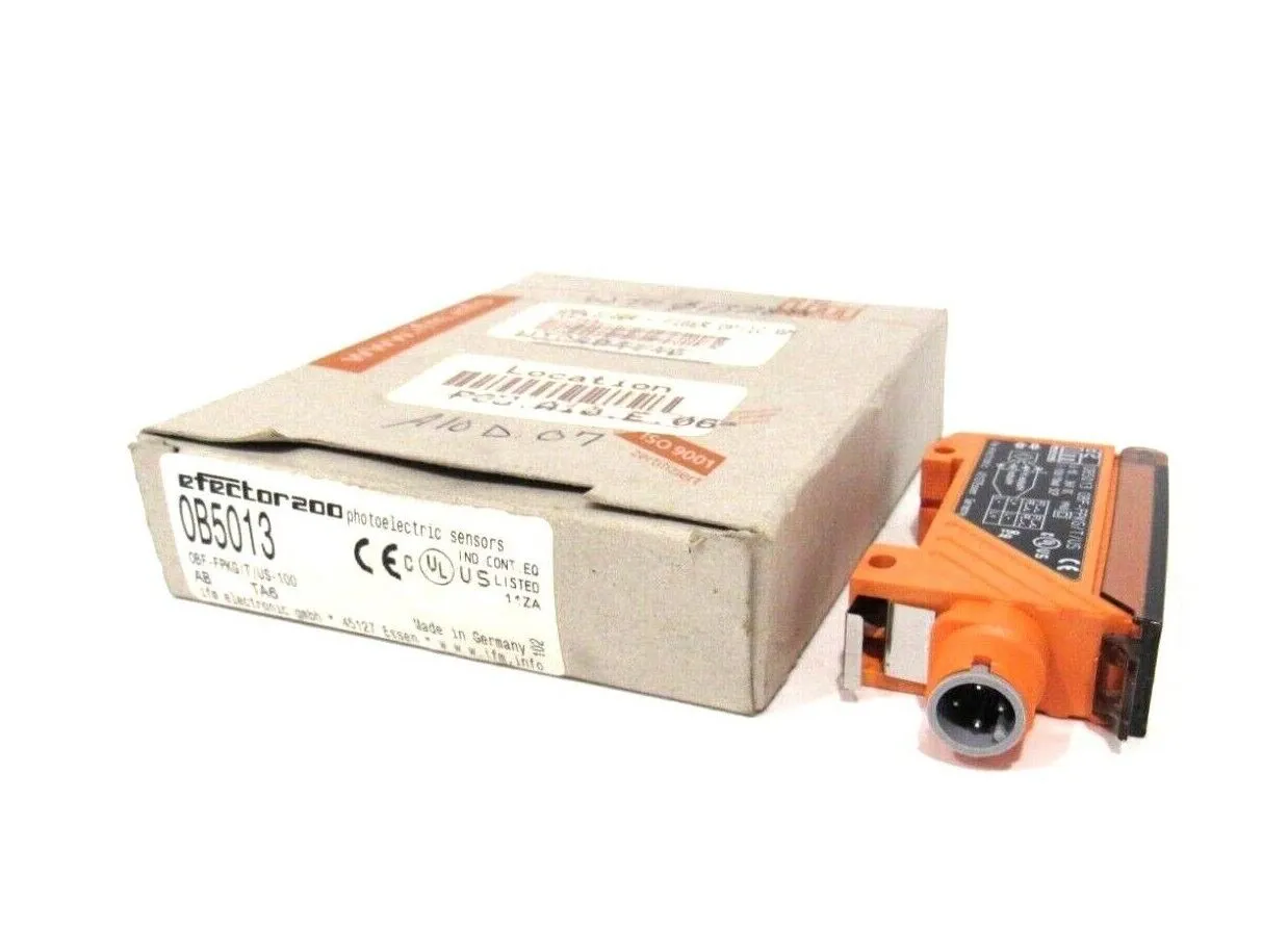 NEW IFM EFECTOR OBF-FPKG/T/US PHOTOELECTRIC SENSOR OB5013 OBFFPKGTUS