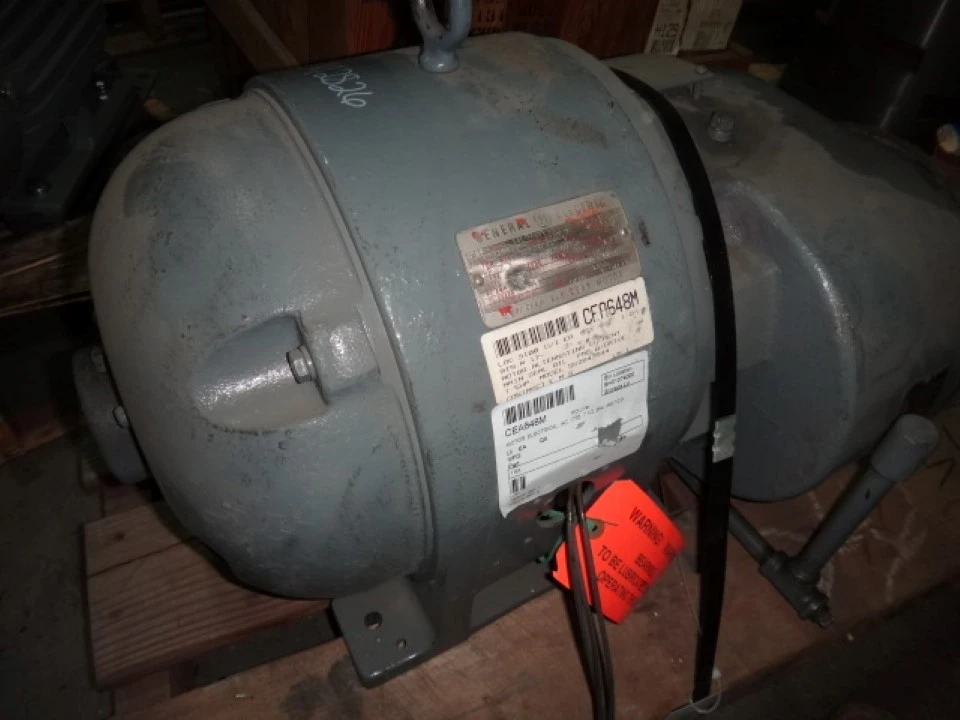 GE 7.5 hp, 1800 rpm motor