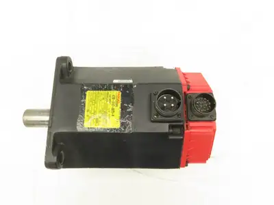 Fanuc A06B0142B075R AC Servo Motor 2.1kW 186V 3Ph 2000RPM Encoder A8600360V501