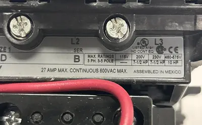 USED ALLEN-BRADLEY 509-BOD
