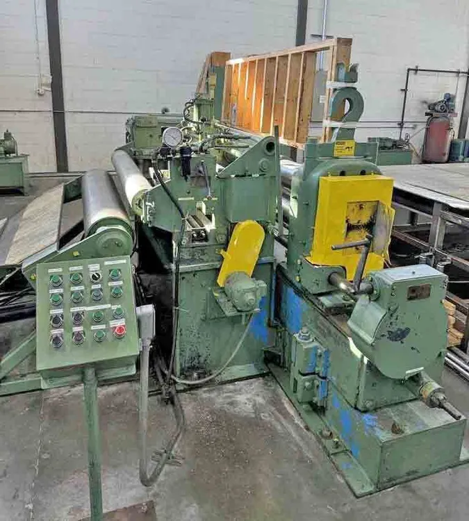 Used STAMCO 54" Slitting Line Slitters & Slitting Lines North Carolina US | H.E. Phipps Co. Inc. #117108