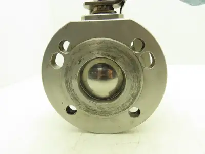 Trans-Valve 305B 3" Flanged Manual 316SS Stainless Ball Valve ANSI 150