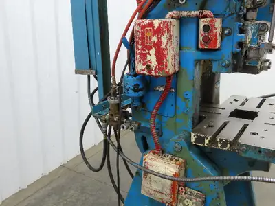 L&J No 2 Mechanical OBI Punch Press 18 Ton 2" Stroke 6-1/2" Throat 230/460V 3Ph