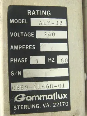USED GAMMAFLUX ALM-32