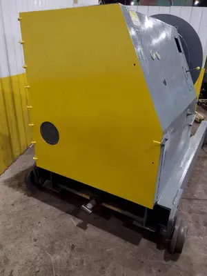 20,000 LBS X 60" AMERICAN MODEL #1000 MOTORIZED COIL REEL UNCOILER: YOBRO #24792