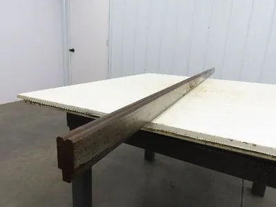 Press Brake Die 83-3/4" Long 90° V 1/2" Tang 1-1/16" W 1-3/4" H