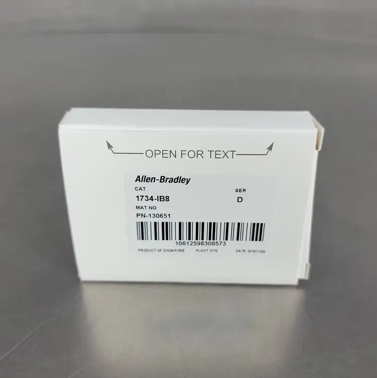 Used Allen-Bradley 1734-IB8/D 1734-IBB 1734-188 1734-1B8 PLC Input & Output | Palmetto Automation #1156234