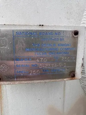 Dean B Knight 470 # Suction Scrubber SN D-2374-G-1