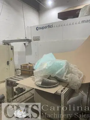 Used 2010 SUPERFICI MAGUNM 2-HEAD SPRAY MACHINE Woodworking Complete Operations North Carolina US | CAROLINA MACHINERY SALES #1338153