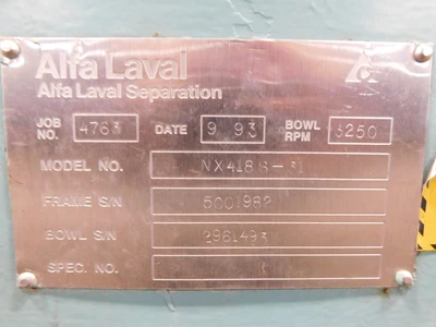 Used Alfa Laval NA Decanter Centrifuges Ohio US | Equipment Recovery Corp. #1331809