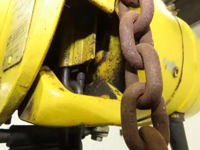 Budgit BEH2516 1/4 Ton Electric Chain Hoist 20' Lift 16 FPM 460 Volt 3PH Tested