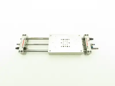 Destaco DLB12MLC125 Pneumatic Robohand Powered Base Slide Cylinder 125mm Stroke
