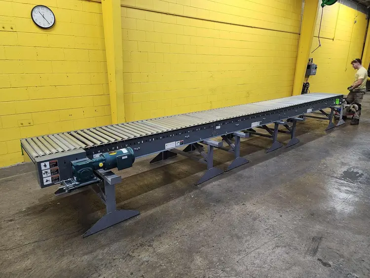 New | in-Stock 2018 INTELLIGRATED LIVE ROLLER CONVEYOR - V-BELT Roller Conveyors Wisconsin US | Packer City Sales #1297822