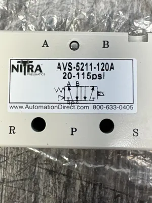 AUTOMATION DIRECT AVS-5211-120A Other Valves & Manifolds | ESS Industrial Equipment Sales (9)