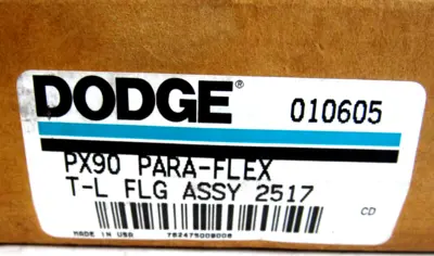 NEW DODGE 010605 PX90 PARA-FLEX T-L FLANGE ASSEMBLY 2517