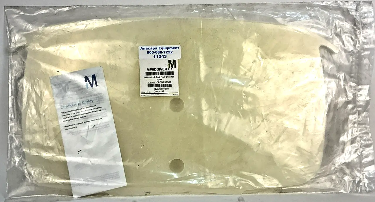 USED Millistak Millipore MP0DDIVERTR Millistak