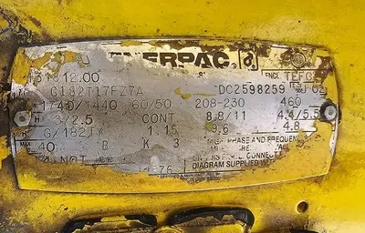 USED ENERPAC GPER5440JFM