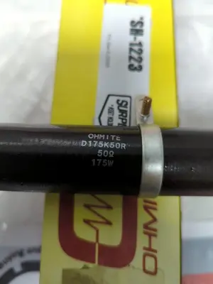 New | in-Stock OHMITE D175K50R Miscellaneous Equipment (Electrical & Power) | Surplus Asset Holdings #1201599