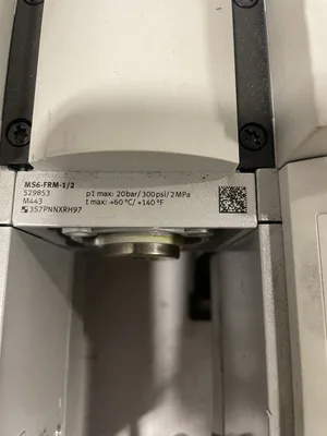 Festo MS6-SV-1/2-E-10V24-AD1 & SO-AD1 Pneumatic Quick Exhaust Control Valve